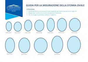 Guida per la misurazione della stomia ovale