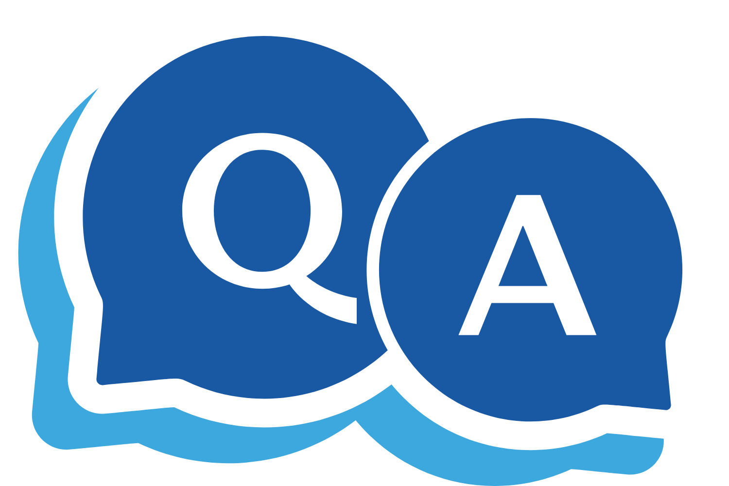 Icona per domanda e risposta