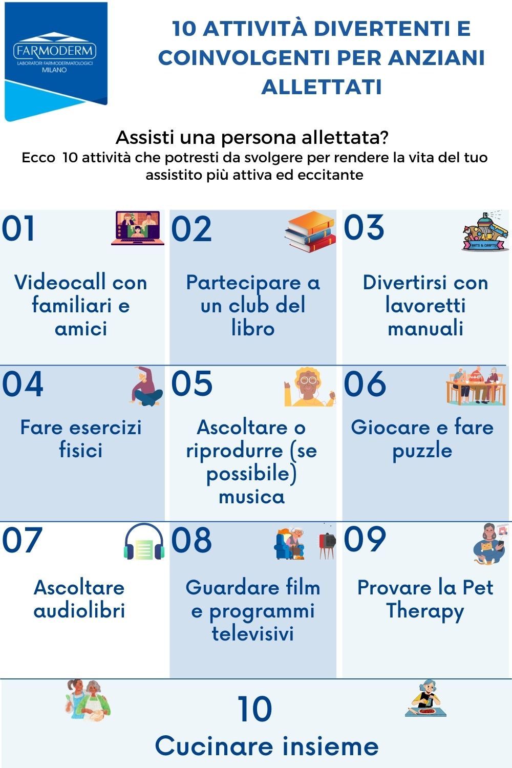 10 activities for bedridden elderly people to do to have an active life