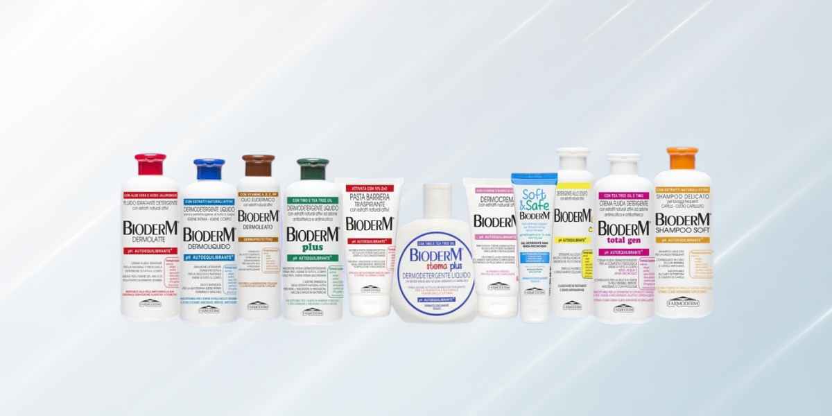 Prodotti Farmoderm per la pelle