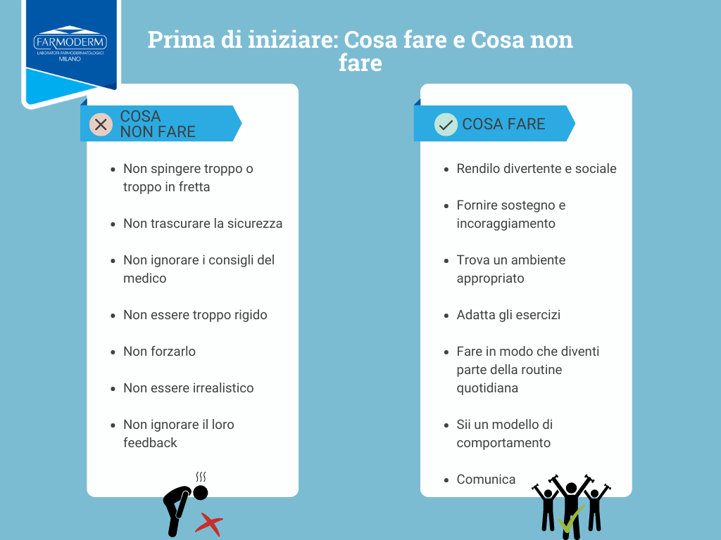 What to do and what not to do in the Exercise of the elderly