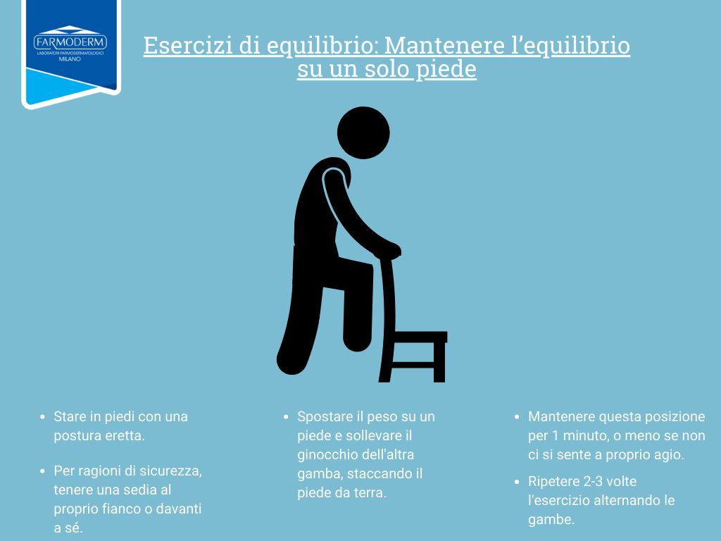 Exercises to maintain balance on one foot